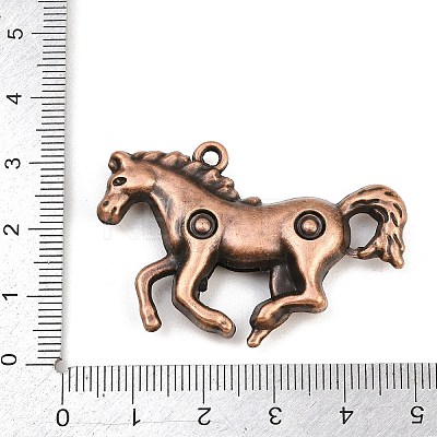 Tibetan Style Alloy Pendants AL-CBA2376-27R-1
