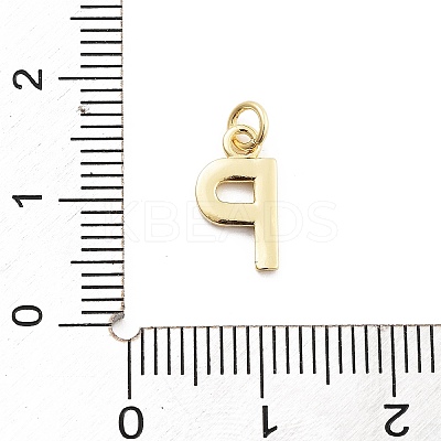 Rack Plating Brass Pendants KK-C065-02P-G-1