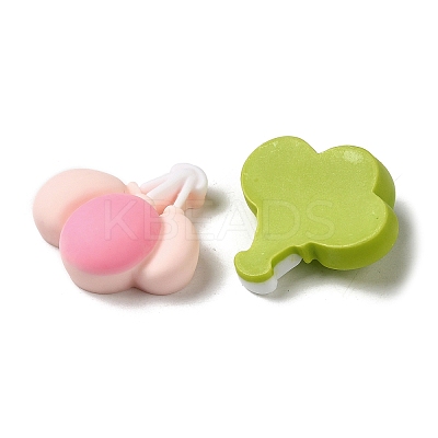 Opaque Resin Cabochons CRES-D028-01-1