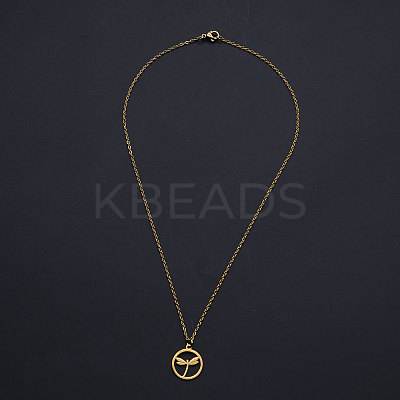 201 Stainless Steel Pendant Necklaces LS-NJEW-S105-JN586-40-2-1