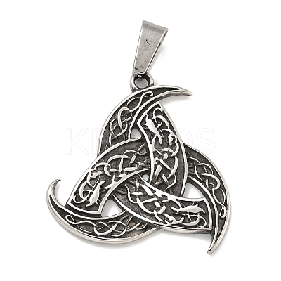 316 Surgical Stainless Steel Pendants STAS-E212-138AS-1