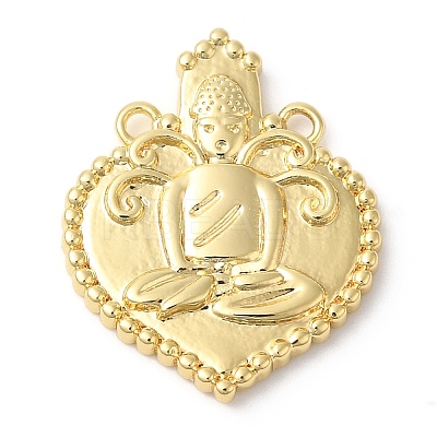 Eco-Friendly Rack Plating Brass Pendants KK-R143-18G-1