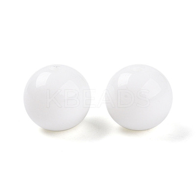 Opaque Solid Color Glass Beads X1-GLAA-N007-10mm-A06-1