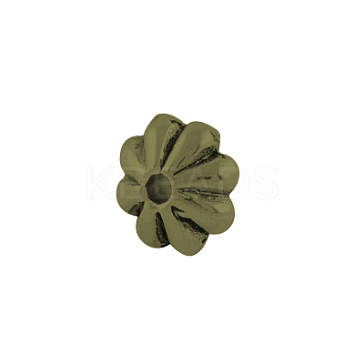Tibetan Style Alloy Flower Spacer Beads LS-X-TIBEB-0885-AB-FF-1