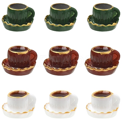 18Pcs 6 Colors Miniature Ornaments DJEW-YW0010-13-1