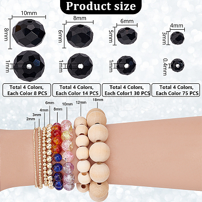 508Pcs 16 Styles Opaque Solid Color Glass Beads Strands EGLA-PH0001-52-1