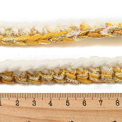 Two Tone Polyester Crochet Lace Trim OCOR-Q058-07-1