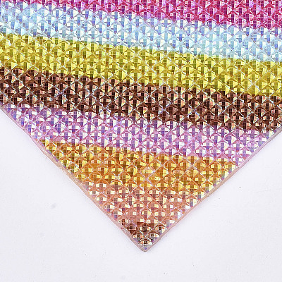 Glitter Hotfix Resin Rhinestone RB-T012-21K-1
