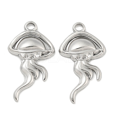 Non-Tarnish 304 Stainless Steel Pendant Rhinestone Settings STAS-K253-10P-1