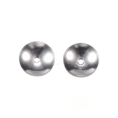 Tarnish Resistant 201 Stainless Steel Bead Caps STAS-F040-20E-P-1