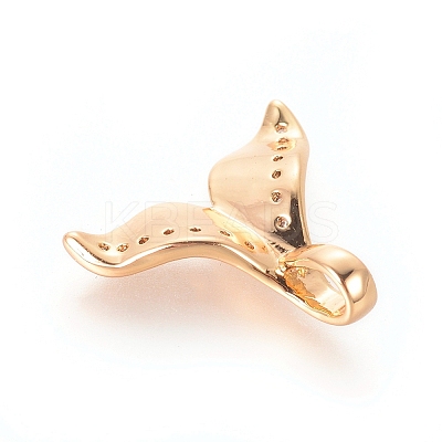 Brass Micro Pave Cubic Zirconia Charms X-KK-P157-16G-NF-1