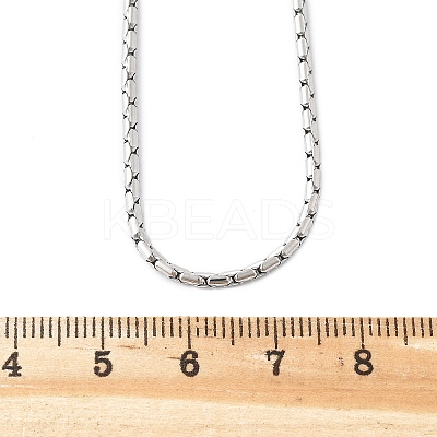 Tarnish Resistant 304 Stainless Steel Necklaces NJEW-E080-18P-1