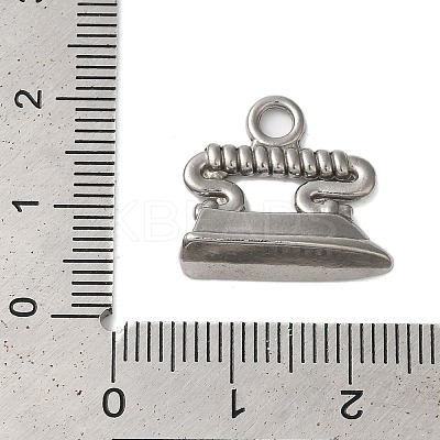 304 Stainless Steel Pendants STAS-N103-45P-1