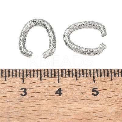 Embossed Patterned 304 Stainless Steel Quick Link Connectors SA-CBA97DF-14P-1