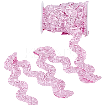 10 Yards Polyester Lace Ribbon OCOR-GF0006-01-1