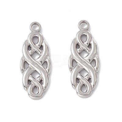 Non-Tarnish 201 Stainless Steel Pendants STAS-K242-11P-1