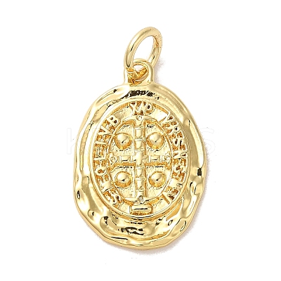 Brass Pendants KK-M278-09G-1