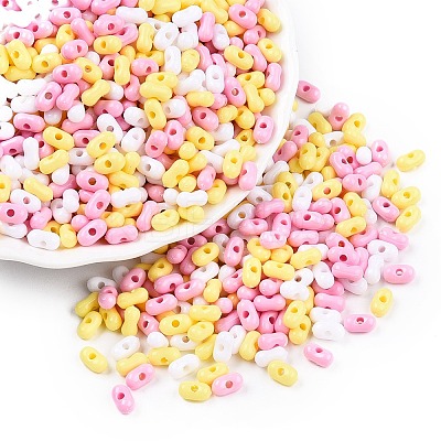Opaque Acrylic Beads MACR-T048-02M-02-1