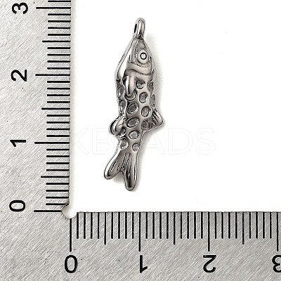 304 Stainless Steel Pendants STAS-B103-05B-P-1