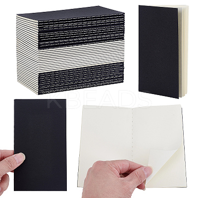 Kraft Paper Blank Notebooks DIY-WH0899-830B-1