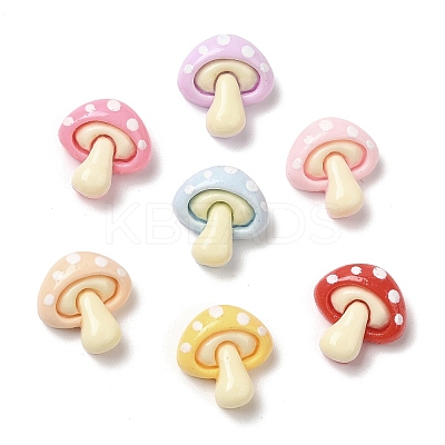 Opaque Resin Cabochons RESI-K027-20-1