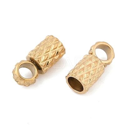 Ion Plating(IP) 304 Stainless Steel Cord Ends STAS-Z084-07G-02-1