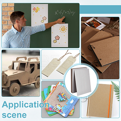 Rectangle Paper Boards AJEW-WH0348-734C-1