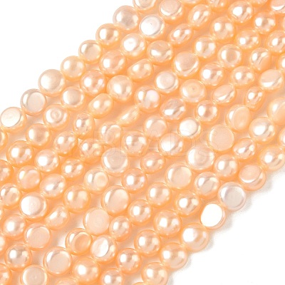 Natural Cultured Freshwater Pearl Beads Strands PEAR-C004-21B-1