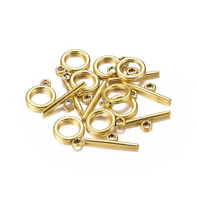 Alloy Toggle Clasps TIBE-EA774Y-AG-NR-1