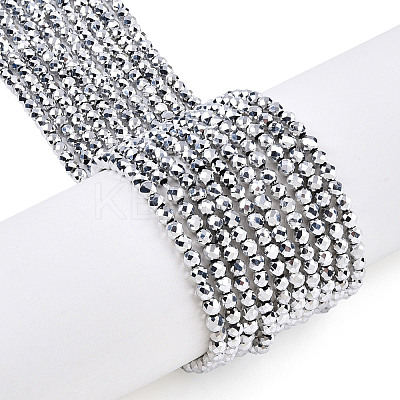 Electroplate Glass Beads Strands LS-EGLA-T027-01S-1