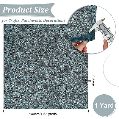 Phoenix Pattern PVC Leather Fabric FIND-WH0152-129-1