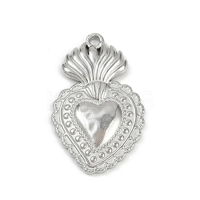 304 Stainless Steel Pendants LS-STAS-P390-02D-P-1
