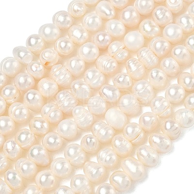 Natural Cultured Freshwater Pearl Beads Strands PEAR-L034-11A-1