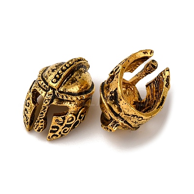 Tibetan Style Alloy Beads PALLOY-E420-AG-1