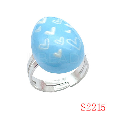 Easter Resin with Iron Finger Rings for Girl FS-WG45AD0-08-1