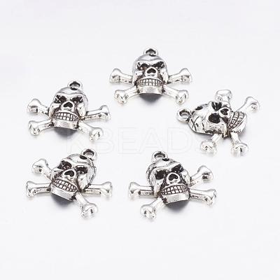 Tibetan Style Alloy Pendants EAA240Y-1
