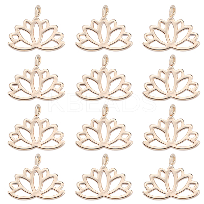 Brass Charms KK-SC0003-65-1