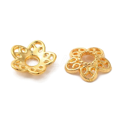 Tibetan Style Alloy Bead Caps LS-K0P34012-1