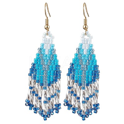 3Pair 304 Stainless Steel Boho Dangle Earrings EJEW-MZ00264-02-1
