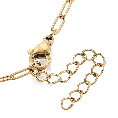 2.5MM Unisex 304 Stainless Steel Paperclip Chain Necklaces STAS-Q113-14G-01-1