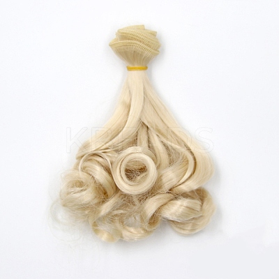 High Temperature Fiber Long Pear Perm Hairstyle Doll Wig Hair DOLL-PW0001-027-04-1
