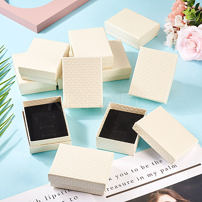 Rhombus Textured Cardboard Gift Storage Boxes CON-TAC0010-03A-03-1