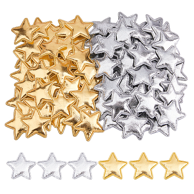 120Pcs 2 Colors Cloth Decorate DIY-HS0001-61-1