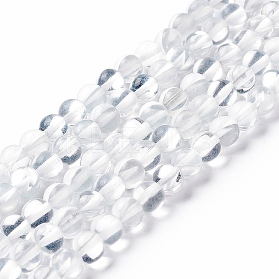 Synthetic Moonstone Beads Strands G-E573-02A-24-1