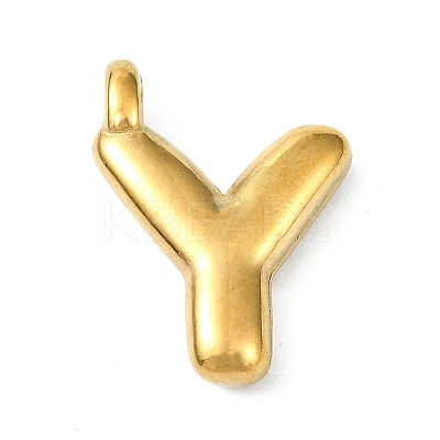 Ion Plating(IP) 304 Stainless Steel Pendants STAS-U033-02G-Y-1