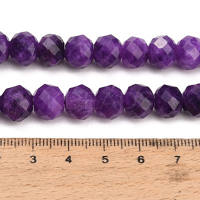 Faceted Dyed Natural White Jade Beads Strands GG-CBAE966-01B-T-1