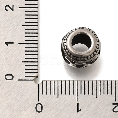 304 Stainless Steel European Beads STAS-G350-32AS-1