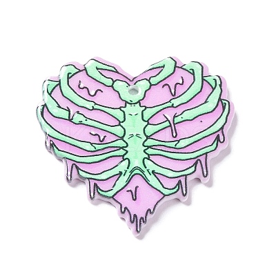 Printed Acrylic Pendants MACR-C016-04A-1