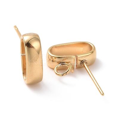 201 Stainless Steel Stud Earring Findings STAS-K241-23G-1