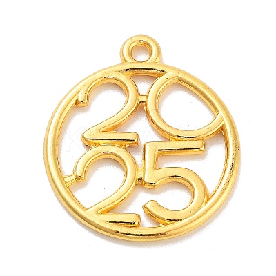 Rack Plating Alloy Pendants LS-PALLOY-S190-06G-02-1